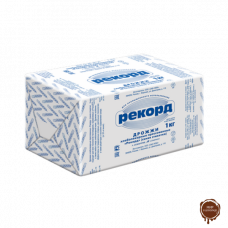 Дрожжи прессованные Рекорд (синий), 10*1 кг.