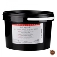 Пралине Valrhona миндально-фундучное 50%, 5 кг.