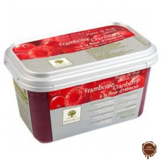 Замороженное пюре Малина в блоке Ravifruit, Франция, 1 кг