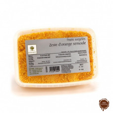 Замороженная цедра апельсина гранулированная Ravifruit, 0,5 кг.
