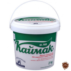 Сыр мягкий А ла Каймак сливочный  70%, кор. 4*2 кг.