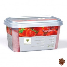 Замороженное пюре Клубника, Caramanfruit, Франция, 10 кг